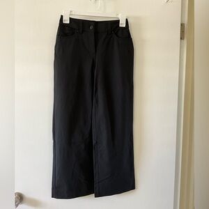 Lululemon city sleek wide leg pant black size 24 NWT